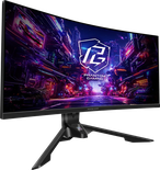 Ecran incurvé 34" ASRock Phantom Gaming PG34QRT3A WQHD 180Hz (Noir)