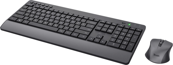 Pack 2en1 (Clavier/Souris) sans fil Trust Trezo (Noir)