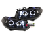 PHARES NOIRS FEUX ANNEAUX LED ANGEL EYES RENAULT MEGANE II PH I 2002-2006 (12183)