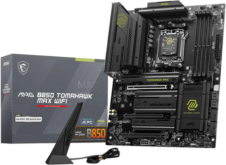 Carte Mère MSI Mag B850 Tomahawk Max WiFi (AMD AM5)