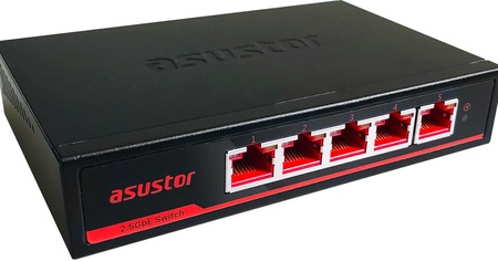 Switch réseau ethernet 2,5Gbit/s Asustor Switch'nstor ASW205T - 5 ports