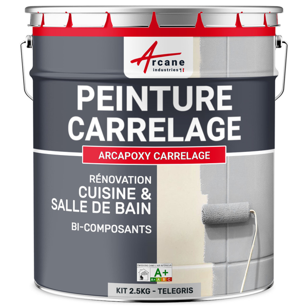 Peinture carrelage cuisine, salle de bain : RESINE CARRELAGE | MaisonEtanche