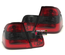 2 FEUX ARRIERES BLACK EDITION LOOK PHASE 2 POUR BMW SERIE 3 E46 BERLINE 1998-2001 (00985)
