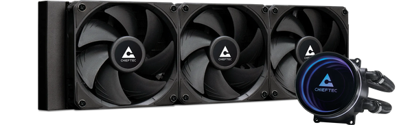 Kit Watercooling AIO Chieftec Iceberg Dark RGB - 360mm (Noir)