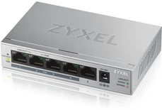 Switch réseau ethernet Gigabit Zyxel GS1005-HP - 5 ports dont 4x PoE