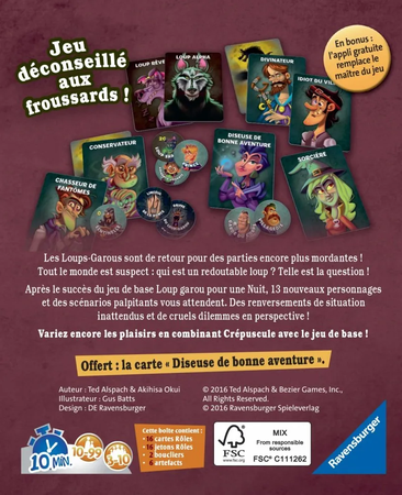 Jeu - Loup Garou pour un Crépuscule