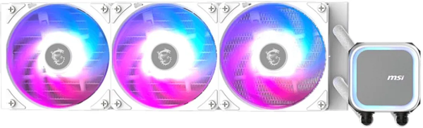 Kit Watercooling MSI Mag CoreLiquid A13 RGB - 360mm (Blanc)