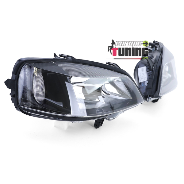 PHARES FOND NOIR TUNING OPEL ASTRA G (10151)