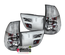 FEUX ARRIERES COMPLETS SILVER CHROME BMW X5 E53 1999-2003 PHASE 1 (11614)