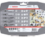 Coffret de menuiserie Starlock pour outils multi-fonctions 7 pièces - BOSCH - 2608664623