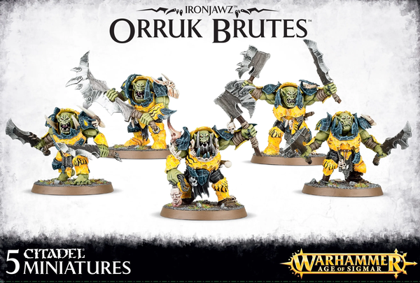 Warhammer AoS - Ironjawz Orruk Brutes