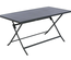Table de jardin rectangulaire Azua 6 places Graphite - Hespéride