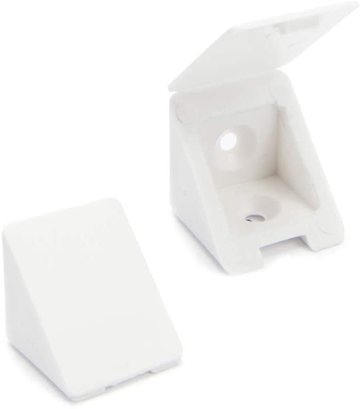 Tac ecker polypropylène blanc 23,5x22,5mm boîte de 100 - MONIN - 511620