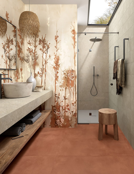 TERRACRETA Argilla - carrelage 20x20 cm aspect carreaux de ciment