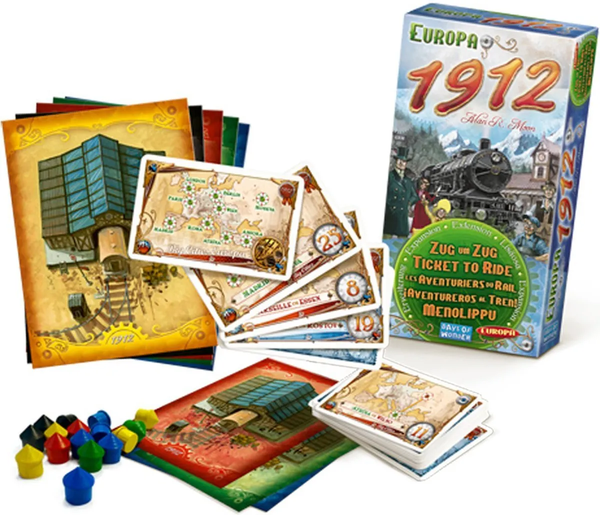Jeu - Les Aventuriers du Rail : Europe 1912 (Extension)