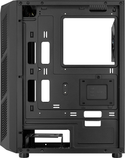 Boitier Moyen Tour ATX AeroCool Prime RGB avec panneau vitré (Noir)