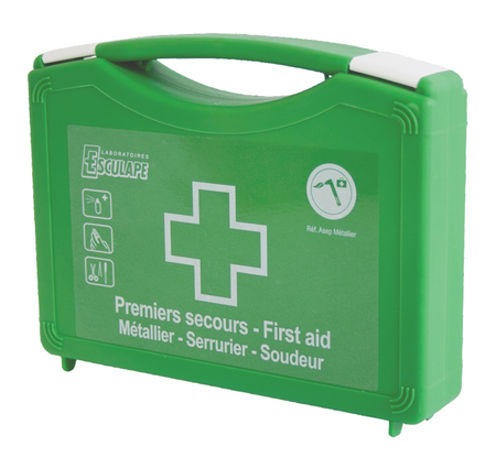 Trousse de secours ASEP pour métallier / serrurier / soudeur - ESCULAPE - 7221481