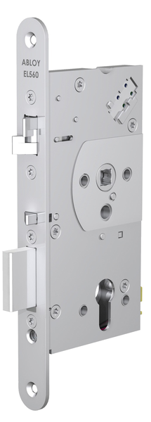 Serrure à béquilles contrôlées EL561 entrée sortie libre axe 55mm entraxe 72mm - ABLOY - KEL561100150