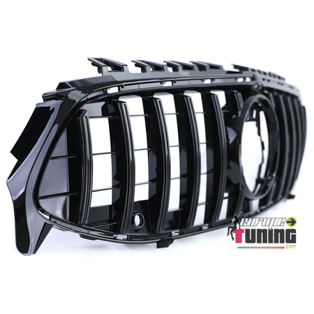 CALANDRE PANAMERICANA LIGNE AMG GT FULL BLACK MERCEDES CLA W118 C118 X118 2019- (05568)