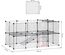 Cage parc enclos modulable pour animaux domestiques