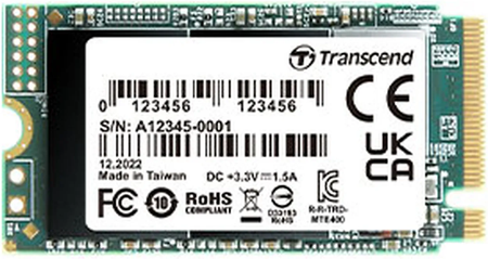 Disque SSD Transcend MTE400S 2To - M.2 NVMe Type 2242