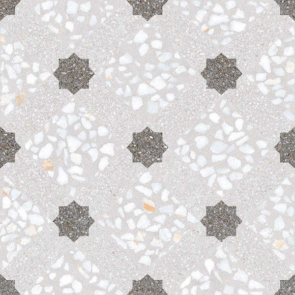 MANCINI HUMO 30 x 30 cm - Carrelage aspect carreaux de ciment