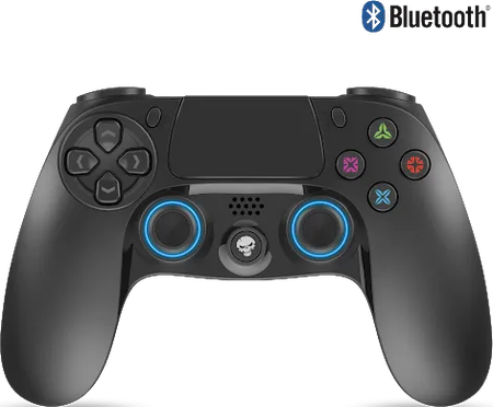 Manette de jeu sans fil Bluetooth Spirit of Gamer PGP Pro Gaming pour PS4 (Noir)