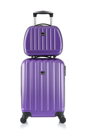 BLUESTAR - Set de 2 Valises PRAGUE-H 50 cm 4 Roues