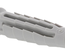 Cheville nylon universelle pour matériaux pleins et creux 10x50mm sans vis boîte de 50 - SPIT - 565645
