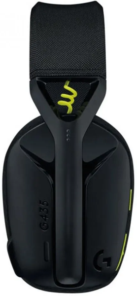 Casque Gamer sans fil Logitech G435 LightSpeed (Noir/Jaune)