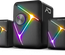 Enceintes 2.1 sans fil Advance SoundPhonic RGB (Noir)