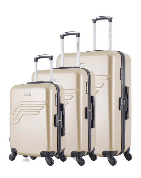 AMERICAN TRAVEL - Set de 3 Valises DETROIT 75 cm 4 Roues