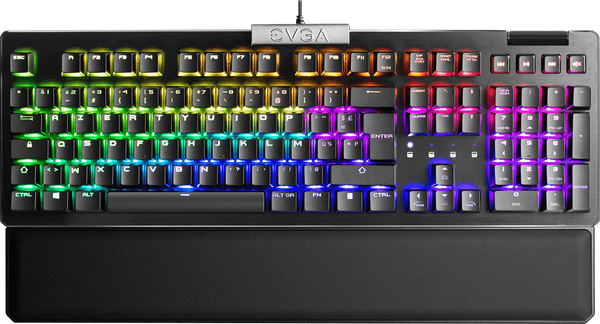 Clavier Gamer mécanique (Kailh Silver) EVGA Z15 RGB (Noir)