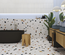 STRACCIATELLA NACAR - Carrelage aspect terrazzo coloré 60x120 cm