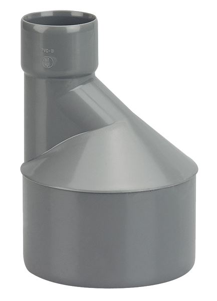 Réduction extérieure excentrée PVC mâle-femelle Ø100/40 - WAVIN - 3025887