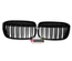 GRILLES CALANDRES SPORT NOIRES BRILLANTES DOUBLE AILETTES BMW X1 F48 APRES 2014 (05111)