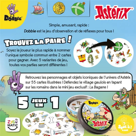 Jeu - Dobble Asterix