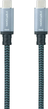 Câble Nanocable USB-C 3.2 M/M 2m 100W (Gris)