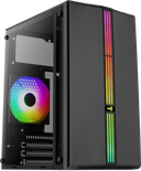 Boitier Mini Tour Micro ATX AeroCool Evo Mini RGB avec panneau vitré (Noir)