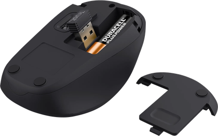 Souris sans fil Trust Yvi+ Silent (Rouge)