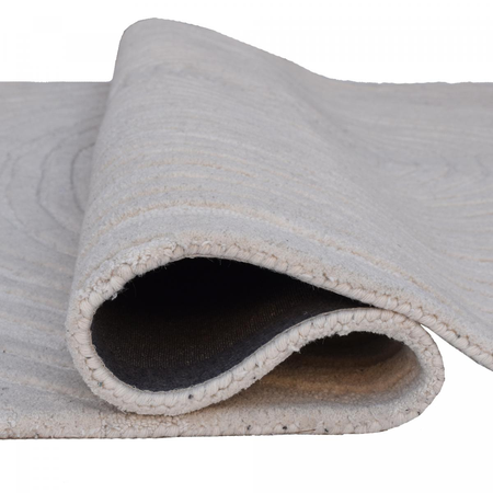 Tapis salon tufté main en laine IZ Care&Fair