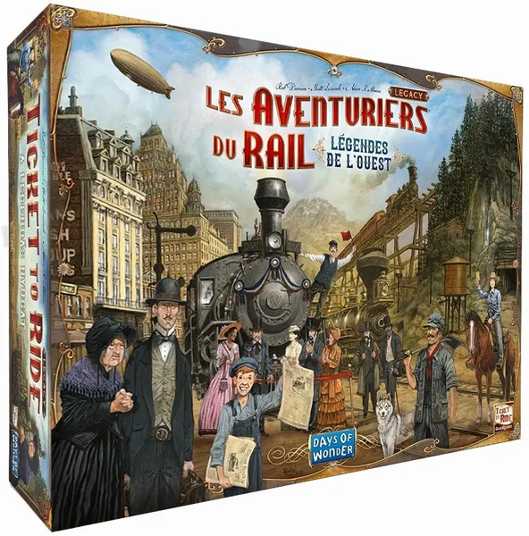 Jeu - Les Aventuriers du Rail : Legacy