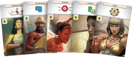 Jeu - 7 Wonders Nouvelle édition : Leaders (Extension)