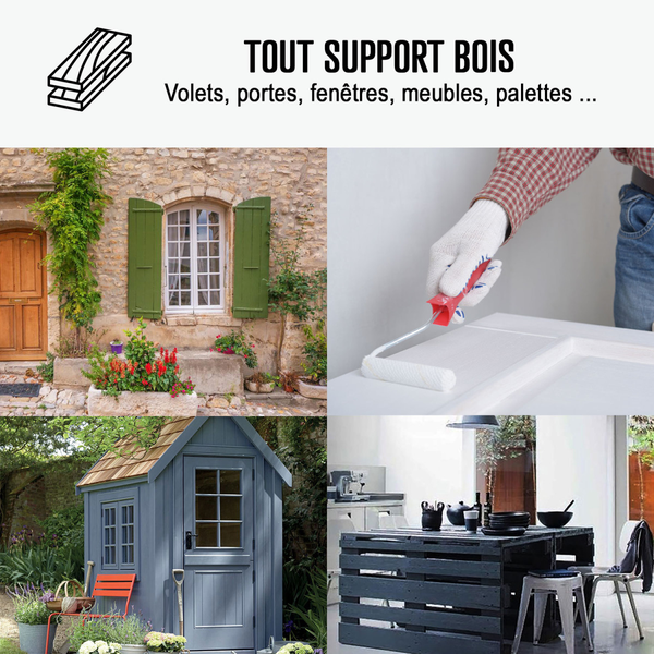 Peinture pour bois extérieur | Maison Etanche