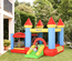 Château gonflable enfant - gonfleur, sac de transport - polyester multicolore