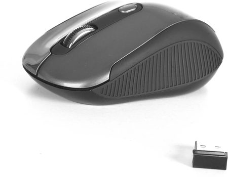Souris sans fil NGS Haze (Gris/Noir)