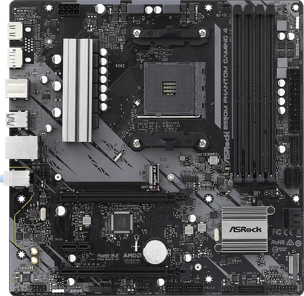 Carte Mère ASRock B550M Phantom Gaming 4 (AM4) Micro ATX