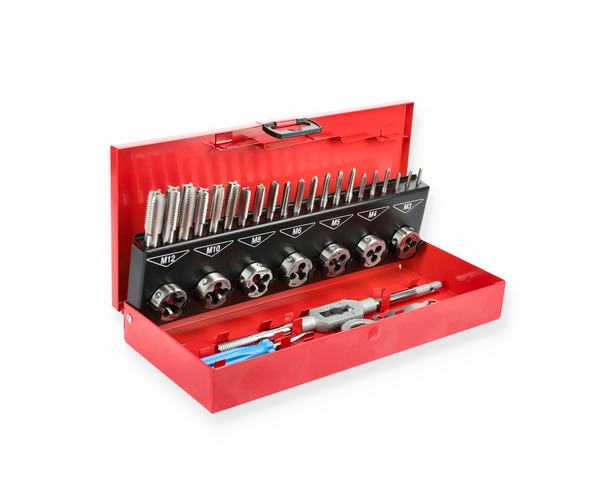 Coffret de 32 tarauds à mains et filières - HANGER - 155899