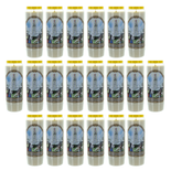 Lot de 20 Bougies Neuvaine Notre Dame de Fatima 17,5cm