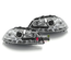 PHARES CHROME BANDES LED FEUX DEVIL EYES SEAT IBIZA 6L 2002-2008 (x13801)